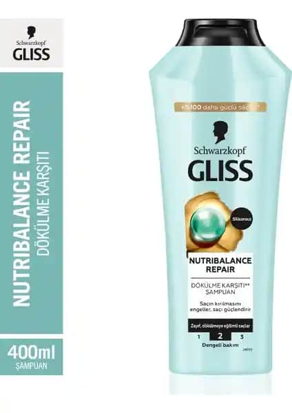 Gliss Schwarzkopf Nutribalance Repair Şampuanı: Saç Güçlendirme ve Bakım İçin Uygun Çözüm