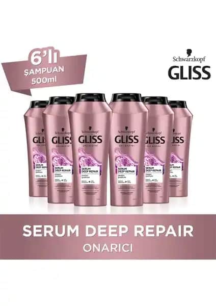 Gliss Serum Deep Repair Şampuanı ile Güçlü ve Parlak Saçlar İçin Etkili Bakım