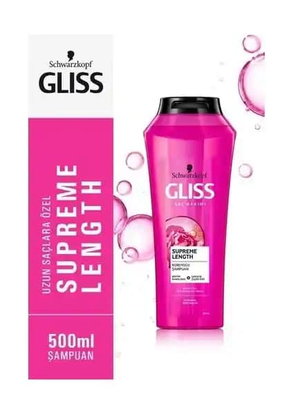 Gliss Supreme Length Koruyucu Şampuan ile Uzun ve Sağlıklı Saçlara Ulaşın