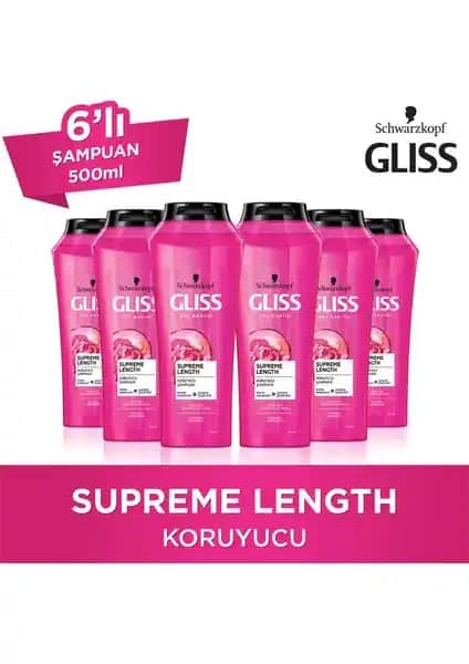 Gliss Supreme Length Şampuan ile Uzun ve Sağlıklı Saçlar İçin Etkili Bakım Çözümü