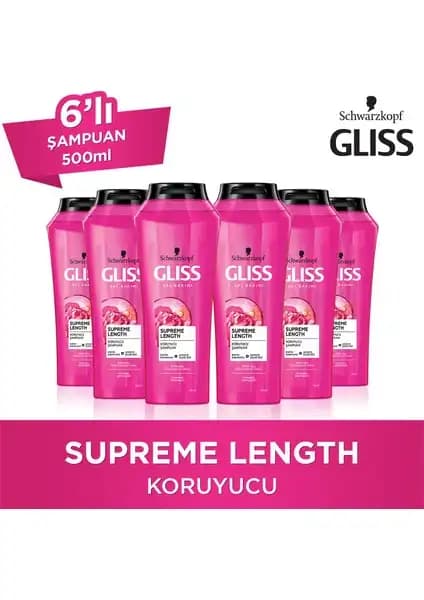 Gliss Supreme Length Şampuan ile Uzun ve Sağlıklı Saçlar İçin Etkili Bakım Çözümü