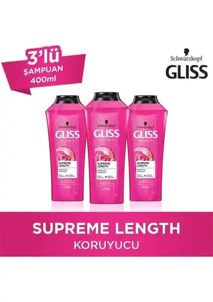 Gliss Supreme Length Şampuanıyla Uzun ve Sağlıklı Saçlara Kavuşun