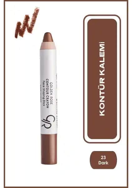 Golden Rose Contour Crayon No 23 Dark ile Yüz Hatlarınızı Vurgulayın ve Gölgelendirin