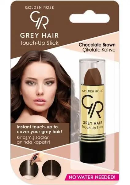 Golden Rose Grey Hair Touch-Up Stick No:08 Chocolate ile Beyaz Saçlara Hızlı ve Pratik Çözüm