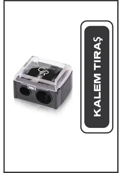 Golden Rose Kalemtıraş: Pratik ve Güvenilir Makyaj Kalemi Uçlarını Koruyan Çift Girişli Tasarım