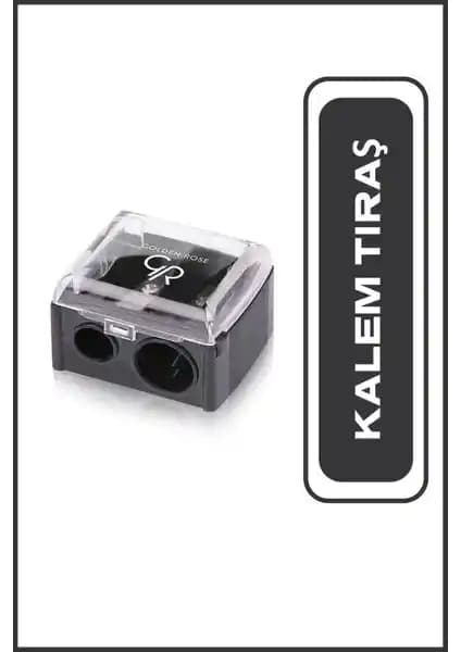 Golden Rose Kalemtıraş: Pratik ve Güvenilir Makyaj Kalemi Uçlarını Koruyan Çift Girişli Tasarım