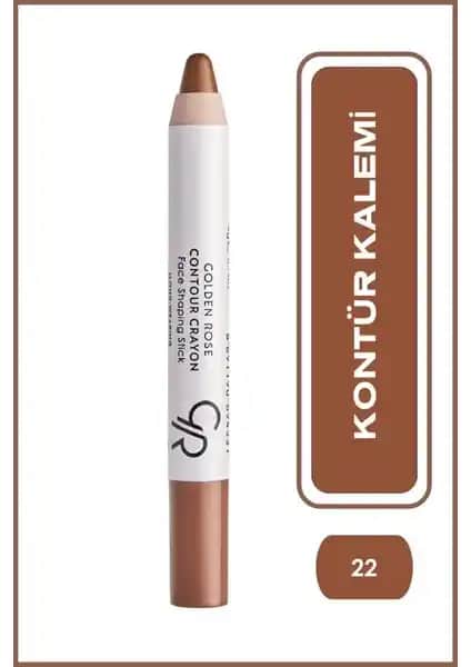 Golden Rose Kontür Kalemi No: 22 Deep Brown ile Doğal ve Belirgin Yüz Hatları Yaratın