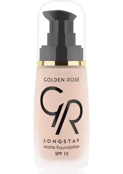 Golden Rose Longstay Matte Fondöten N0:03: Uzun Süre Kalıcı ve Doğal Mat Görünüm Sağlayan Ürün