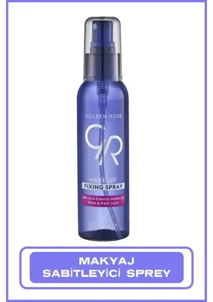Golden Rose Makyaj Fixing Spray ile Gün Boyu Taze ve Doğal Görünüm Sağlama