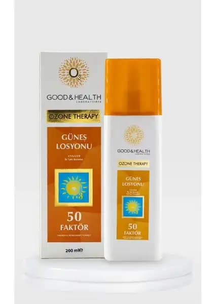 Good & Health 50 Faktörlü Güneş Losyonu ile Güneşin Zararlı Etkilerine Etkili Koruma Sağlayın