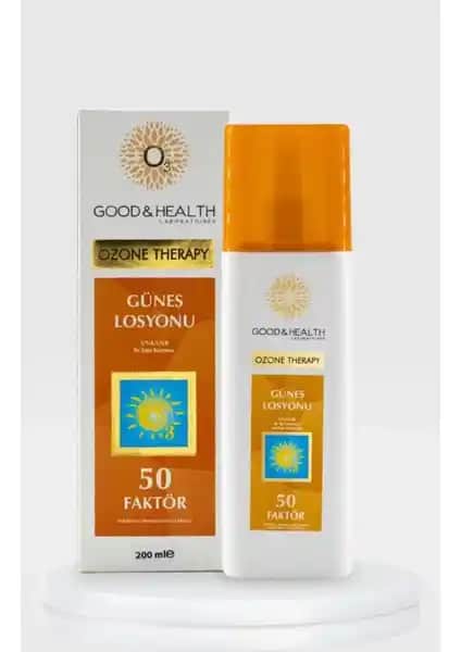Good & Health Ozonlu Güneş Losyonu SPF 50 ile Güneş Koruma ve Cilt Bakımında Yeni Dönem