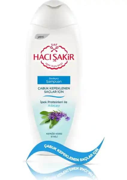 Hacı Şakir Adaçayı Şampuanı Kepeğe Karşı Doğal Çözüm ve Saç Bakım Özellikleri