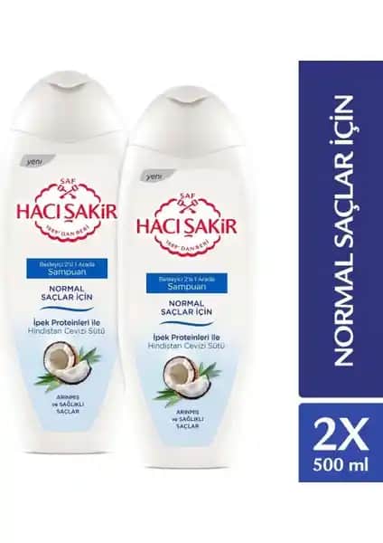 Hacı Şakir Hindistan Cevizi Sütlü Besleyici Şampuan: Doğal ve Etkili Saç Bakımı İçin Geliştirilmiş Formül