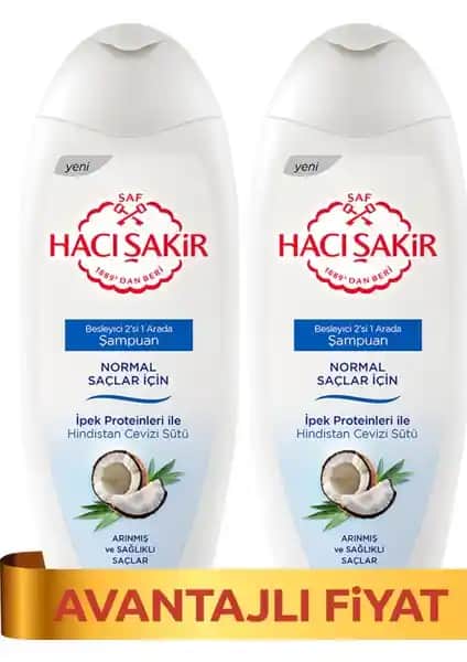 Hacı Şakir Kremli Hindistan Cevizi Şampuanı: Doğal Saç Bakımında Güçlü ve Etkili Çözüm