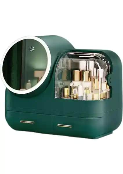 Hainan Shenda Yeşil Su Geçirmez Makyaj Çantası Dayanıklı ve Şık Tasarım