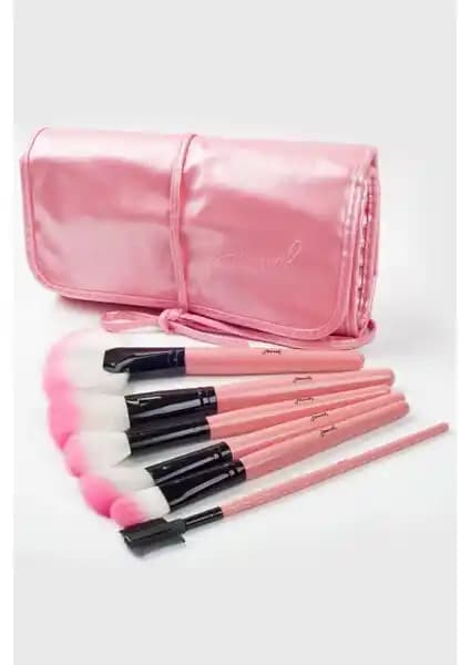 Hannah Pembe 32 Parça Deri Çantasında Makyaj Fırça Seti Detaylı İnceleme ve Kullanıcı Yorumları