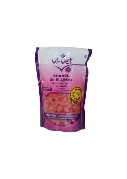 Hassas Ciltler İçin Vi-Vet Sir Ağda 250ML Granül Refil Pudra - Etkili ve Güvenli Tüy Alma Çözümü