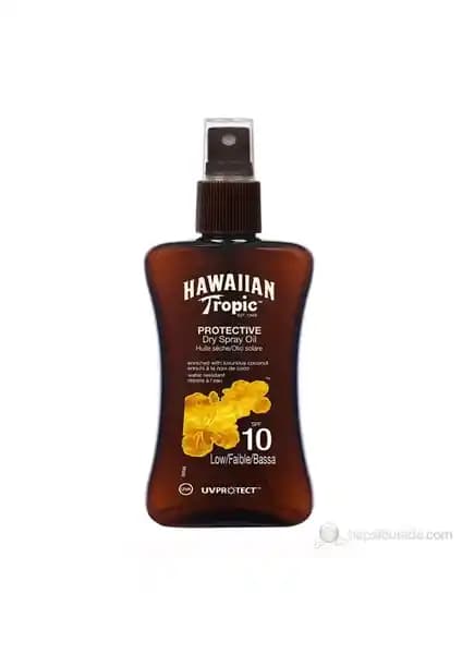 Hawaiian Tropic Yağ Spray SPF10 ile doğal bronzluk ve güneş koruması sağlayın