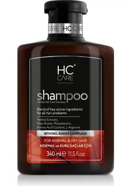 HC Care Doğal ve Kuru Saçlar İçin Şampuan: Organik İçeriklerle Güçlü Saç Bakımı