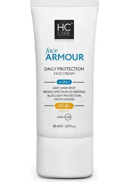 Hc Care Face Armour 4 Güneş Koruyucu ve Leke Karşıtı Günlük Cilt Bakım Kremi