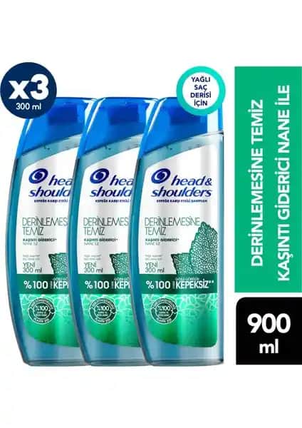 Head&Shoulders Derinlemesine Temiz Kaşıntı Giderici Şampuan: Kepek ve Kaşıntıya Karşı Güçlü Çözüm