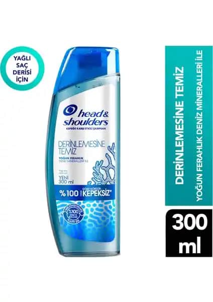 Head&Shoulders Derinlemesine Temiz Yoğun Ferahlik Deniz Mineralleri Şampuanı İncelemesi