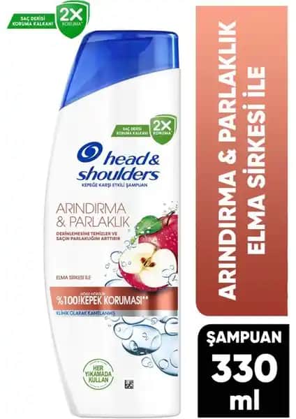 Head&Shoulders Elma Sirkesi Şampuanı Saç Sağlığı ve Kepek Kontrolü İçin Uygun Bir Çözüm