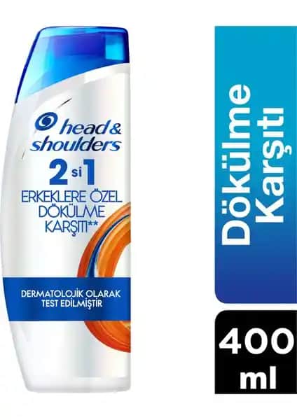 Head&Shoulders Erkekler İçin Kepek ve Saç Dökülmesine Karşı Güçlendirici Şampuan