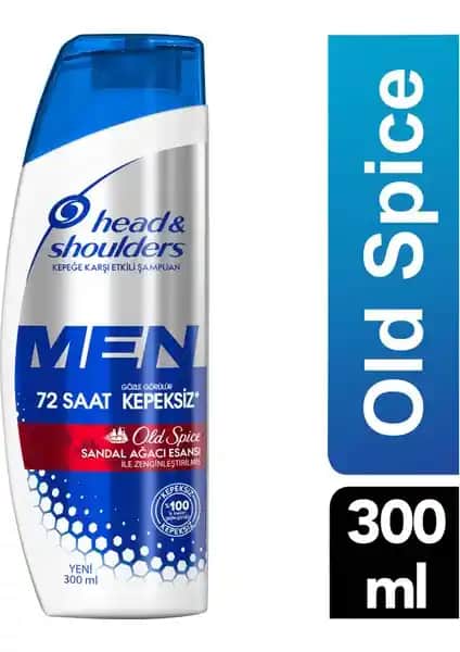 Head&Shoulders Erkekler İçin Ultra Old Spice Kepeğe Karşı Etkili Şampuan 300 ml