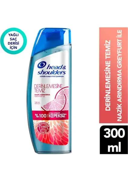 Head&Shoulders Greyfurt Şampuanı: Kepek ve Yağ Sorunlarına Etkili Çözüm