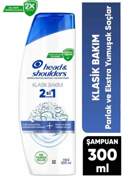 Head&Shoulders Klasik Bakım 2'si 1 Arada Şampuan İncelemesi ve Kullanım Yönergeleri