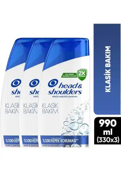 Head&Shoulders Klasik Bakım Kepek Kaşıtı Şampuanı Günlük Kullanım İçin Uygun ve Güvenilir
