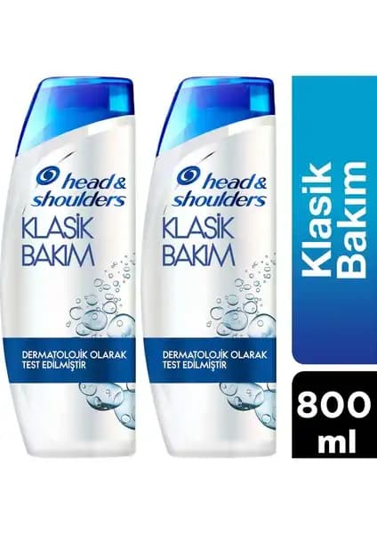 Head&Shoulders Klasik Bakım Şampuanı Saç Temizliği ve Kepek Kontrolü Özellikleri