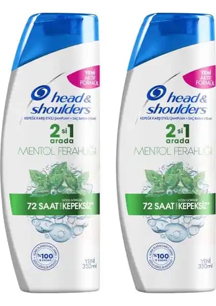 Head&Shoulders Mentol Ferahlığı Kepeğe Karşı Etkili ve Ferahlatıcı Şampuan Özellikleri