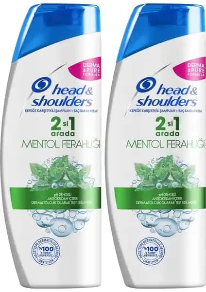 Head&Shoulders Mentol Ferahlığı Şampuan: Kepek Karşıtı Serin ve Temizleyici Formül
