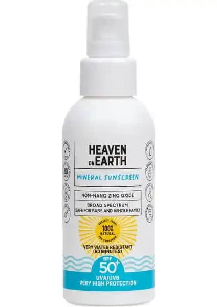 Heaven On Earth %100 Doğal ve Organik Güneş Koruyucu Krem İle Cildinizi Koruyun