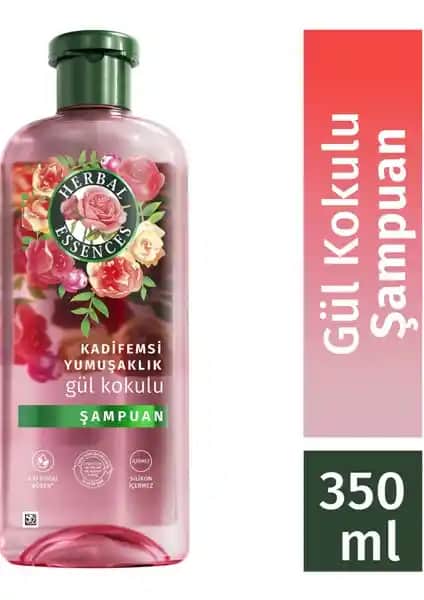 Herbal Essences Kadifemsi Yumuşaklık Gül Kokulu Şampuan Doğal İçeriklerle Saç Bakımında Etkili Çözüm