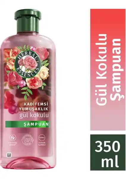 Herbal Essences Kadifemsi Yumuşaklık Gül Kokulu Şampuan Doğal İçeriklerle Saç Bakımında Etkili Çözüm