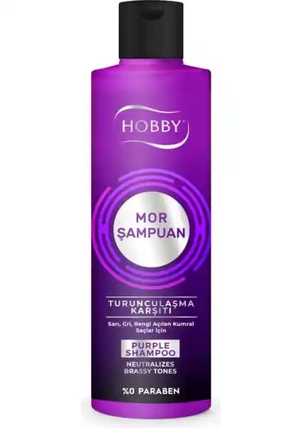 Hobby Mor Şampuanı: Renkli ve Boyalı Saçlar İçin Güçlü Koruyucu Bakım Ürünü