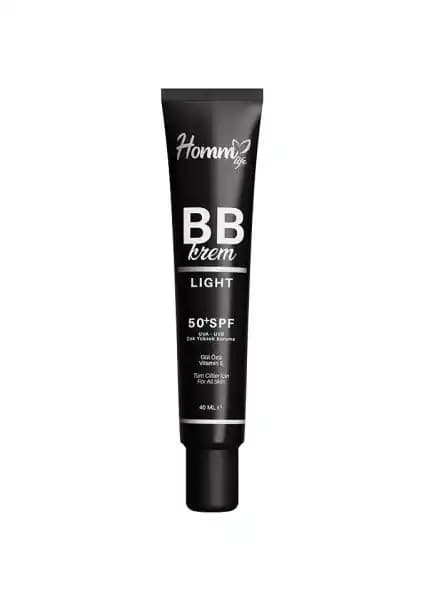 Homm Life BB Krem Light 50+ SPF ile Günlük Cilt Bakımı ve Koruma