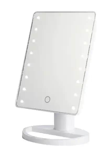 Hubstein LED Işıklı Makyaj Aynası 19: Şık ve Fonksiyonel Taşınabilir Makyaj Aynası