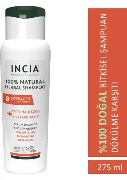 İncial %100 Doğal Saç Dökülmesine Karşı Etkili Şampuanın Özellikleri ve Faydaları