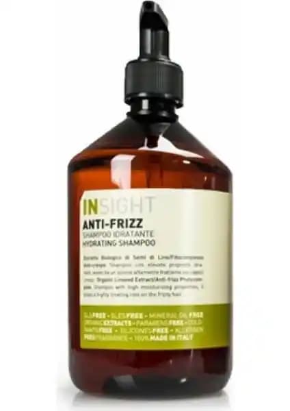 INSIGHT Anti Frizz Kabaran Saç Nemlendirici Şampuan Doğal İçeriklerle Saç Kontrolü ve Parlaklık