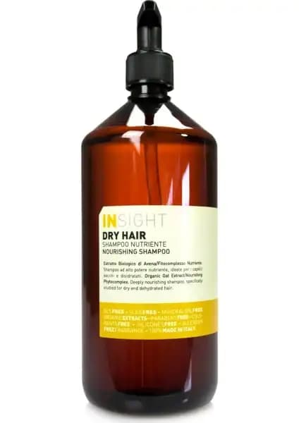 INSIGHT Dry Hair Kuru Mat Saçlar İçin Besleyici Şampuan Doğal İçeriklerle Saçlara Canlılık Kazandırır