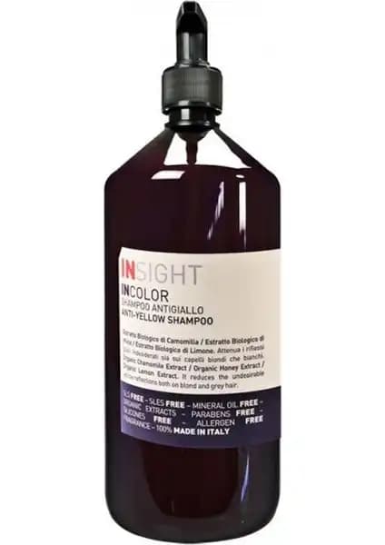 Insight Incolor Sarı Platin Saçlar İçin Silver Şampuan Renk Koruyucu ve Parlaklık Sağlayan Ürün
