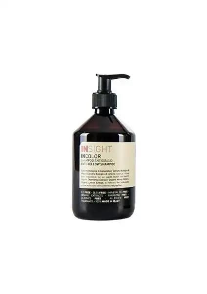 Insight Silver Şampuan 400 ml Sarı ve Platin Saçlar için Renk Koruyucu ve Parlaklık Artırıcı