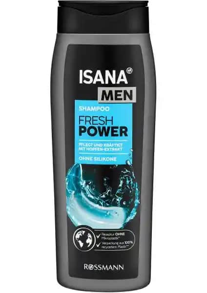 Isana Men Silikonsuz Ekstra Enerji Şampuanı: Güç ve Hacim Kazandıran Doğal Saç Bakım Ürünü