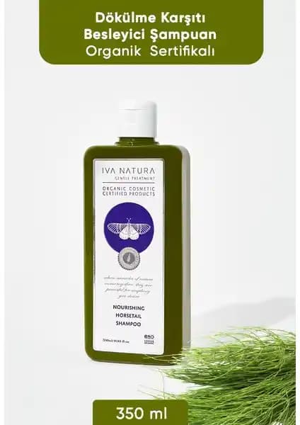 İva Natura Organik Hyaluronik Asit İçeren Besleyici Şampuan Saçlar İçin Doğal ve Güçlendirici Bakım