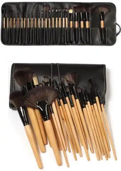 İzla İzla 24 Parça Deri Çantalı Bambu Makyaj Fırça Seti İnceleme ve Kullanıcı Yorumları