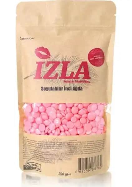 İzla Izla Soyulabilir Boncuk Ağda 250 gr Pudralı Pratik ve Etkili Tüy Alma Çözümü